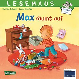 Kartonierter Einband (Kt) LESEMAUS 119: Max räumt auf von Christian Tielmann