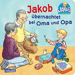 Pappband Jakob übernachtet bei Oma und Opa von Sandra Grimm