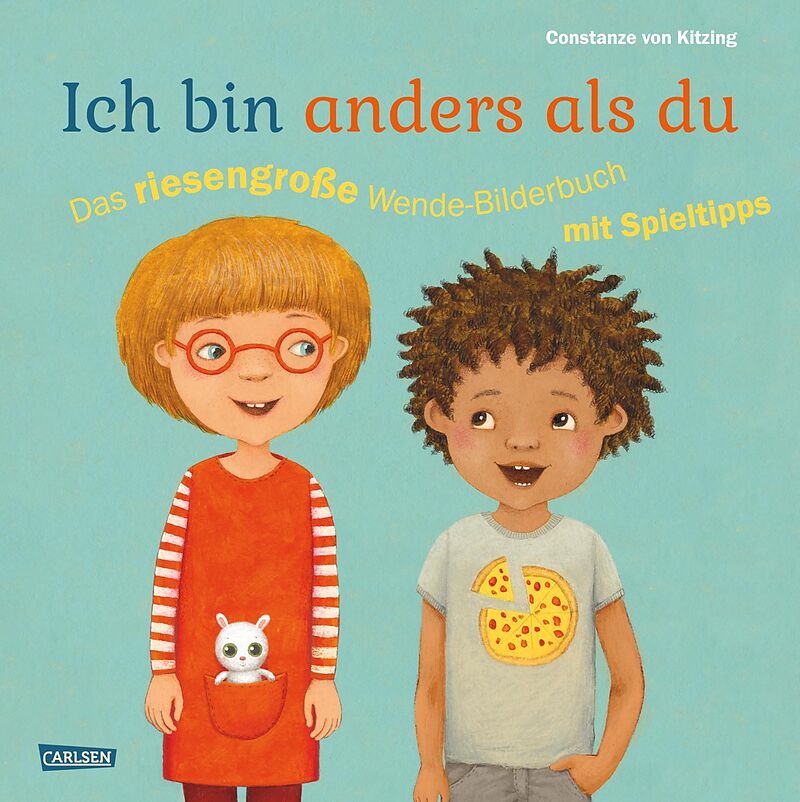 Ich bin anders als du  Ich bin wie du: Das riesengroße Wende-Bilderbuch mit Spieltipps