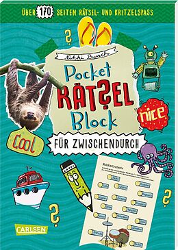 Couverture cartonnée Pocket-Rätsel-Block: Für zwischendurch de Nikki Busch