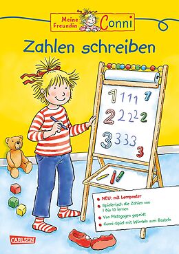 Geheftet Conni Gelbe Reihe (Beschäftigungsbuch): Zahlen schreiben Extra von Hanna Sörensen