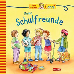 Fester Einband Conni-Eintragbuch: Meine Freundin Conni - Meine Schulfreunde von Eva Wenzel-Bürger