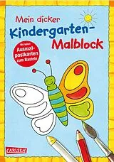 Kartonierter Einband (Kt) Mein dicker Kindergarten-Malblock von Ulrich Velte