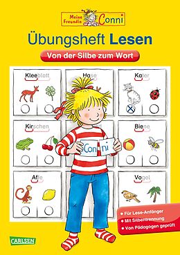Kartonierter Einband Conni Gelbe Reihe (Beschäftigungsbuch): Übungsheft Lesen von Hanna Sörensen