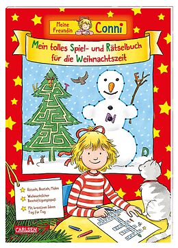 Kartonierter Einband Conni Gelbe Reihe (Beschäftigungsbuch): Mein tolles Spiel- und Rätselbuch für die Weihnachtszeit von Hanna Sörensen