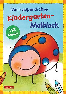 Kartonierter Einband Mein superdicker Kindergarten-Malblock von 