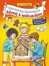 Kartonierter Einband Conni Gelbe Reihe (Beschäftigungsbuch): Mein buntes Conni-Stickerbuch: Advent und Weihnachten von Hanna Sörensen