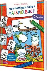 Kartonierter Einband Mein lustiges dickes Malspielbuch von Norbert Pautner