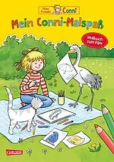 Kartonierter Einband Conni Gelbe Reihe (Beschäftigungsbuch): Mein Conni Malspaß von Hanna Sörensen