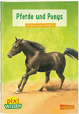 Kartonierter Einband Pixi Wissen 1: Pferde und Ponys von Hanna Sörensen