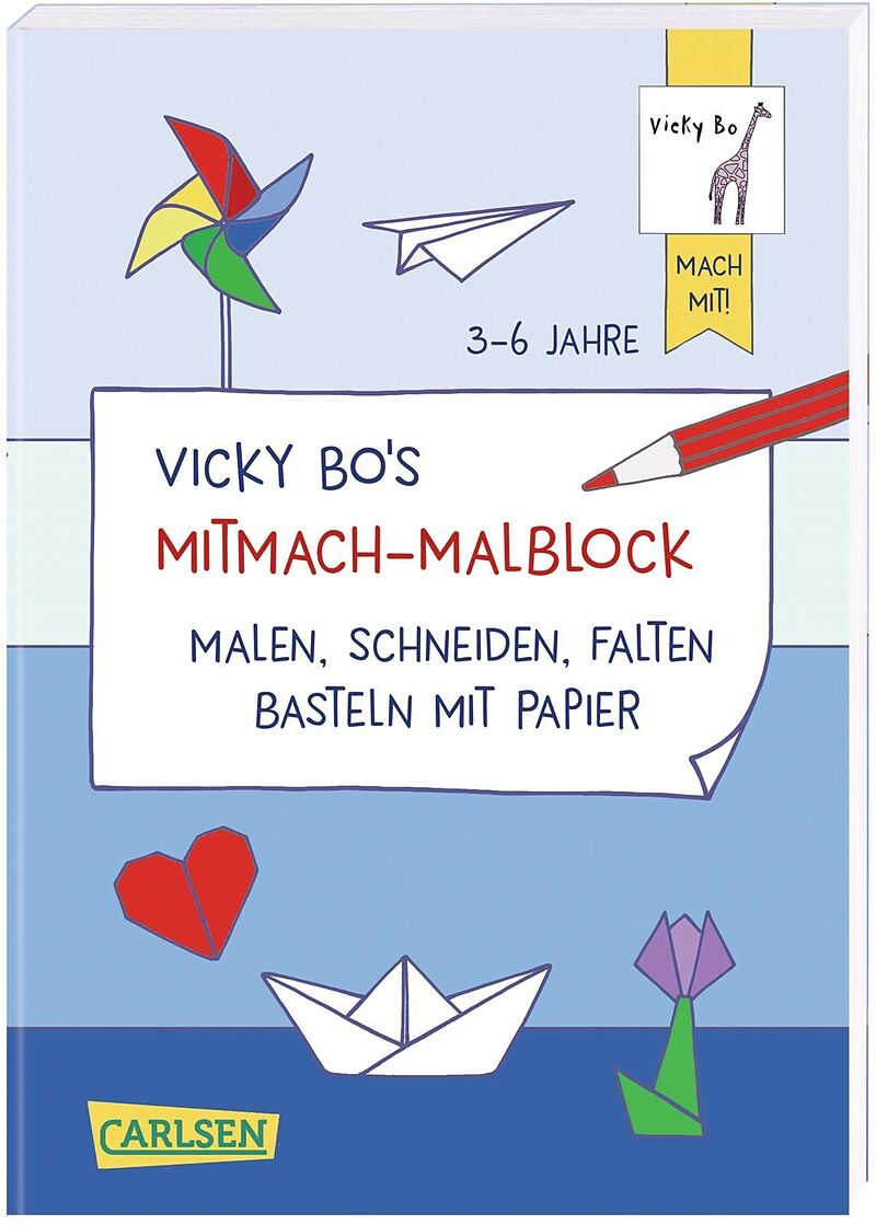 Vicky Bo S Mitmach Malblock Papier Buch Kaufen Ex Libris