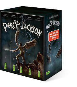 Kartonierter Einband Percy Jackson: Taschenbuchschuber von Rick Riordan