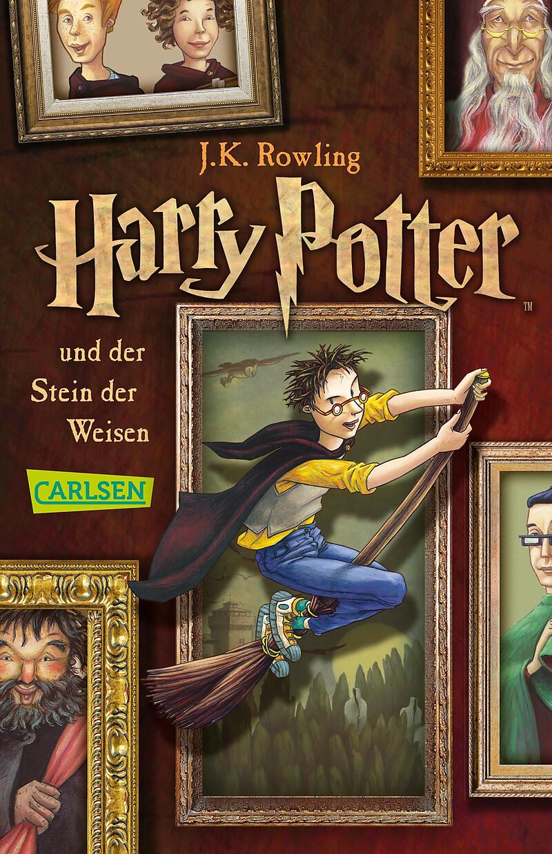 Harry Potter und der Stein der Weisen (Harry Potter 1) - J.K. Rowling - Harry Potter Und Der Stein Der Weisen Erstausgabe