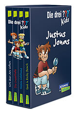 Kartonierter Einband Die drei ??? Kids: 4 Bände im Schuber (SOS über den Wolken, Spuk in Rocky Beach, Die Gruselfalle, Mission Goldhund) von Ulf Blanck, Boris Pfeiffer