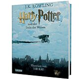 Kartonierter Einband Harry Potter und der Stein der Weisen (farbig illustrierte Schmuckausgabe) (Harry Potter 1) von J.K. Rowling