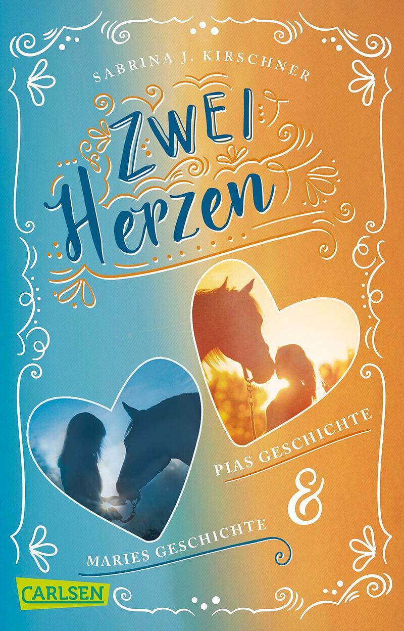 Zwei Herzen  eine Pferdeliebe: Doppelband: Pias Geschichte / Maries Geschichte