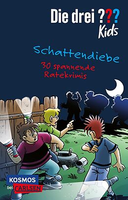 Kartonierter Einband Die drei ??? Kids: Schattendiebe. 30 spannende Ratekrimis! von Ulf Blanck