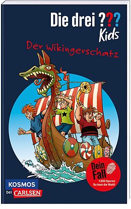 Kartonierter Einband Die drei ??? Kids Dein Fall: Der Wikingerschatz von Boris Pfeiffer