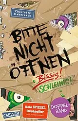 Kartonierter Einband Bitte nicht öffnen: Doppelband (Enthält die Bände 1: Bissig!, 2: Schleimig!) von Charlotte Habersack