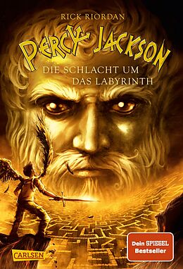 Livre Relié Percy Jackson 4: Die Schlacht um das Labyrinth de Rick Riordan