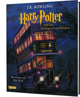 Fester Einband Harry Potter und der Gefangene von Askaban (farbig illustrierte Schmuckausgabe) (Harry Potter 3) von J.K. Rowling