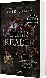 Kartonierter Einband Dear Reader (Devil's Backbone Society 1) von Tate James