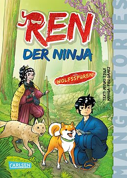 Fester Einband Ren, der Ninja Band 4  Wolfsspuren von Miyuki Tsuji