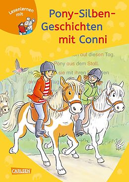 Fester Einband LESEMAUS zum Lesenlernen Sammelbände: Pony-Silben-Geschichten mit Conni von Julia Boehme, Liane Schneider