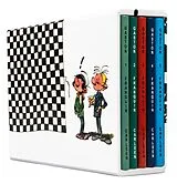 Set mit div. Artikeln (Set) Gaston im Schuber (Hochwertige Jubiläumsedition 100 Jahre Franquin) von André Franquin