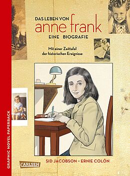 Kartonierter Einband Anne Frank von Ernie Colon, Sid Jacobson