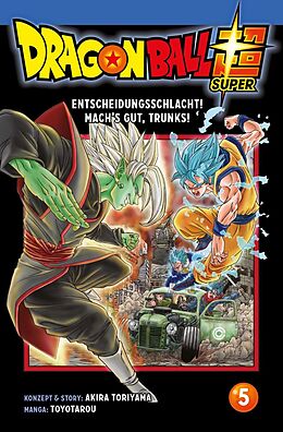 Couverture cartonnée Dragon Ball Super 5 de Akira Toriyama (Original Story), Toyotarou