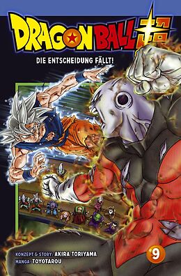 Couverture cartonnée Dragon Ball Super 9 de Akira Toriyama (Original Story), Toyotarou