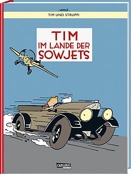 Fester Einband Tim und Struppi 0: Tim im Lande der Sowjets - farbige Ausgabe von Hergé
