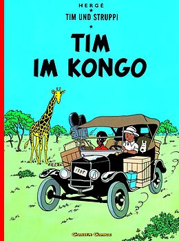 Kartonierter Einband Tim und Struppi 1: Tim im Kongo von Hergé