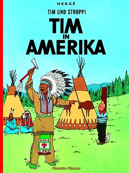 Kartonierter Einband Tim und Struppi 2: Tim in Amerika von Hergé