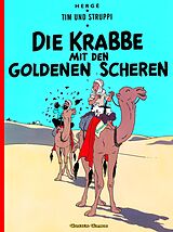 Kartonierter Einband Tim und Struppi 8: Die Krabbe mit den goldenen Scheren von Hergé