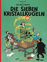 Kartonierter Einband Tim und Struppi: Die sieben Kristallkugeln von Hergé