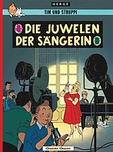 Kartonierter Einband Tim und Struppi 20: Die Juwelen der Sängerin von Hergé