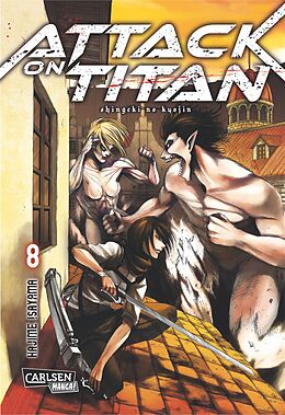 Kartonierter Einband Attack on Titan 8 von Hajime Isayama