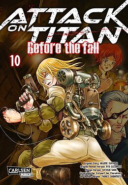 Kartonierter Einband Attack on Titan - Before the Fall 10 von Hajime Isayama, Ryo Suzukaze