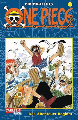 Couverture cartonnée One Piece 1 de Eiichiro Oda