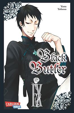 Kartonierter Einband Black Butler 9 von Yana Toboso