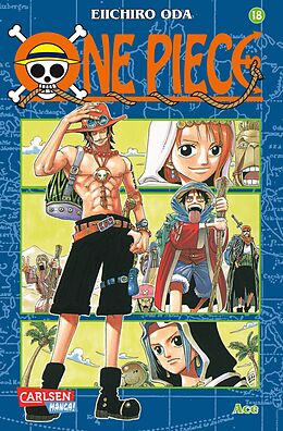 Couverture cartonnée One Piece 18 de Eiichiro Oda