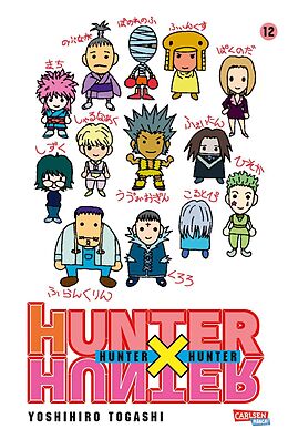 Kartonierter Einband Hunter X Hunter 12 von Yoshihiro Togashi
