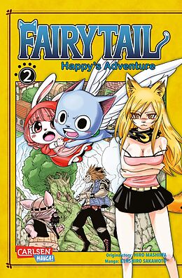 Kartonierter Einband Fairy Tail  Happy's Adventure 2 von Kenshiro Sakamoto, Hiro Mashima