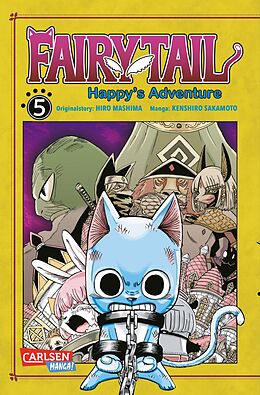 Kartonierter Einband Fairy Tail  Happy's Adventure 5 von Kenshiro Sakamoto, Hiro Mashima