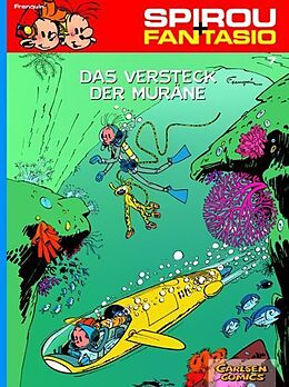Kartonierter Einband Spirou und Fantasio 7: Das Versteck der Muräne von André Franquin