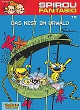 Kartonierter Einband Spirou und Fantasio 10: Das Nest im Urwald von André Franquin