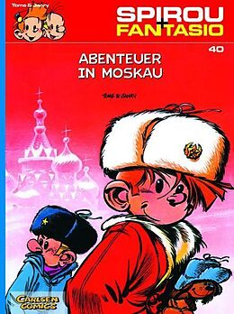 Kartonierter Einband Spirou und Fantasio 40: Abenteuer in Moskau von Janry, Tome