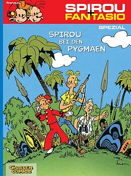 Kartonierter Einband Spirou und Fantasio Spezial 3: Spirou bei den Pygmäen von André Franquin